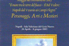 Foto Catalogo Maggio dei Monumenti 2003